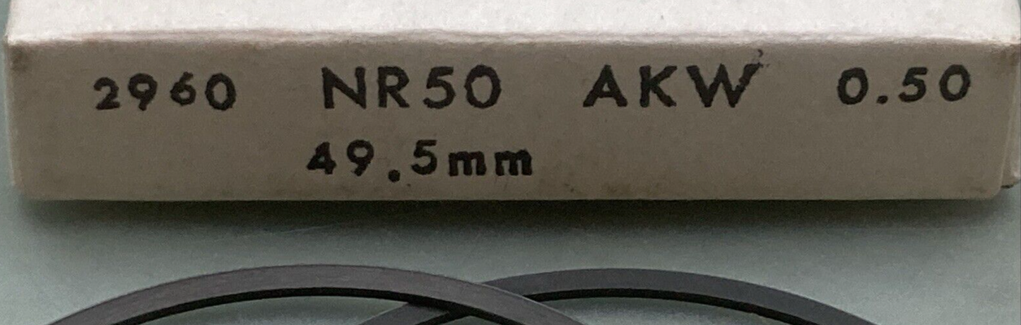 NEW REPLACES HONDA 06-6838 PISTON RING SET 0.50MM OS FITS '84 CR80