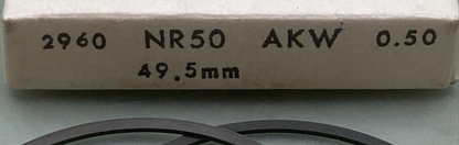 NEW REPLACES HONDA 06-6838 PISTON RING SET 0.50MM OS FITS '84 CR80