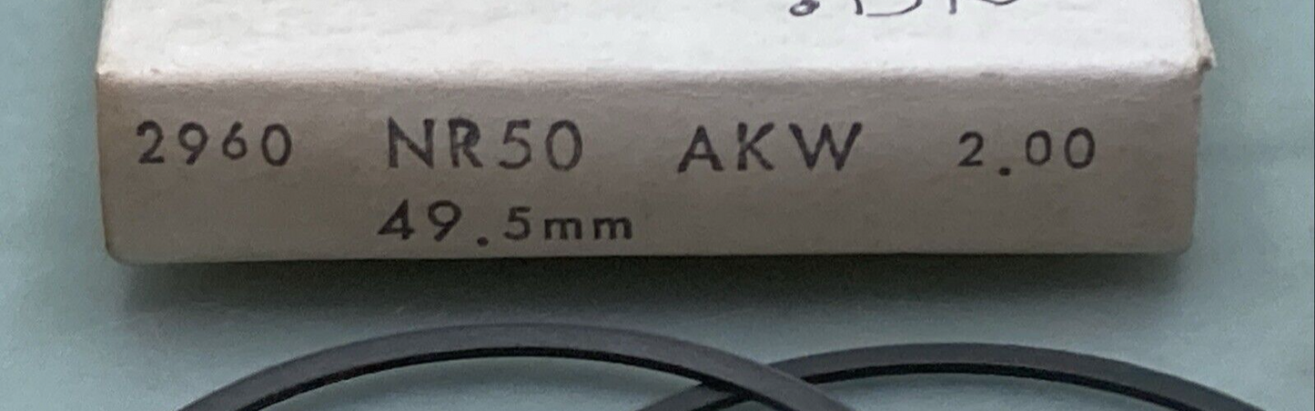 NEW REPLACES HONDA 06-6835 PISTON RING SET 2.00MM OS FITS '83 CR80