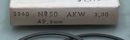 NEW REPLACES HONDA 06-6835 PISTON RING SET 2.00MM OS FITS '83 CR80
