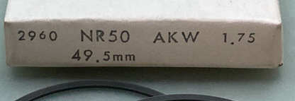 NEW REPLACES HONDA 06-6834 PISTON RING SET 1.75MM OS FITS '83 CR80