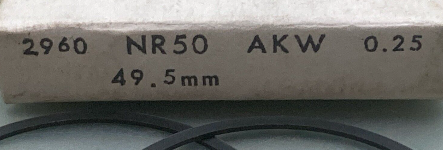 NEW REPLACES HONDA 06-6828 PISTON RING SET 0.25MM OS FITS '83 CR80