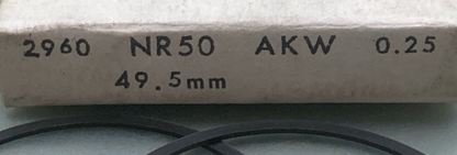 NEW REPLACES HONDA 06-6828 PISTON RING SET 0.25MM OS FITS '83 CR80