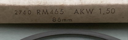 NEW REPLACES SUZUKI 06-6898 PISTON RING 1.50MM OS FITS '81-'82 RM465