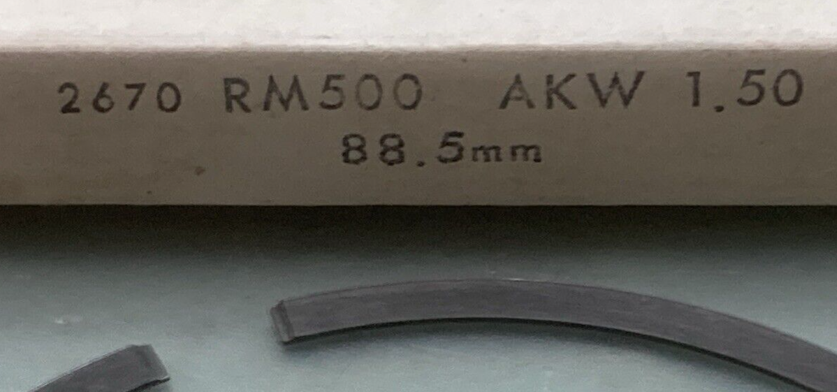 NEW REPLACES SUZUKI 06-6905 PISTON RING 1.50MM OS FITS '83-'84 RM500