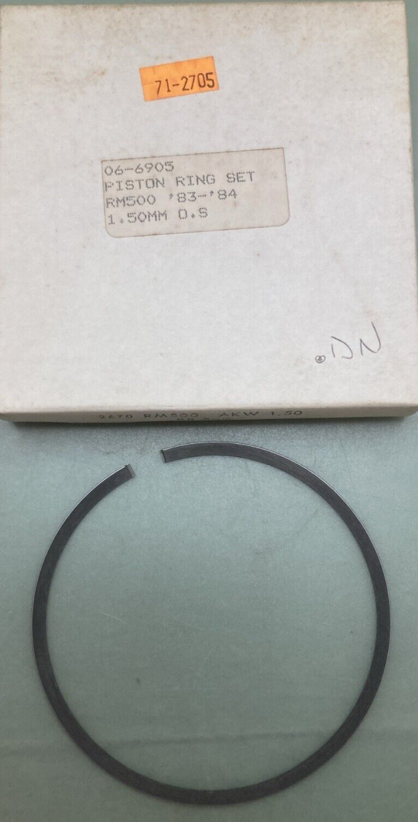 NEW REPLACES SUZUKI 06-6905 PISTON RING 1.50MM OS FITS '83-'84 RM500