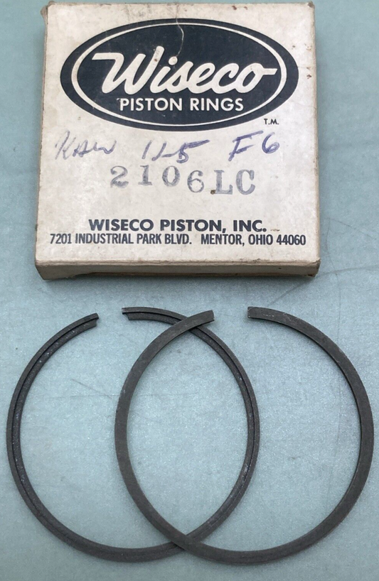 NEW GENUINE WISECO 2106LC PISTON RING SET