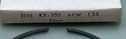 NEW REPLACES KAWASAKI 06-6930 PISTON RING 1.25MM O/S FITS '83-'85 KX500