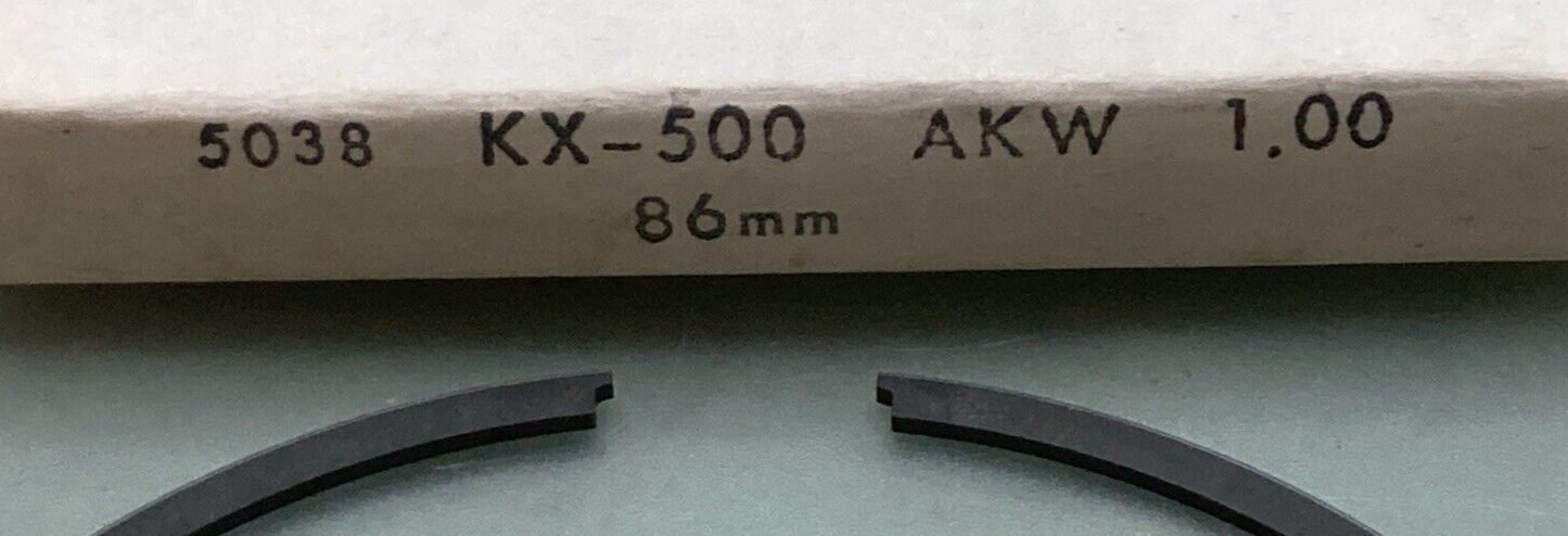 NEW REPLACES KAWASAKI 06-6929 PISTON RING 1.00MM O/S FITS '83-'85 KX500