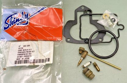 NEW GENUINE SHINDY 03-304 Carburetor Repair Kit INCOMPLETE