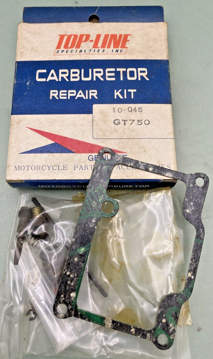 NEW GENUINE TOP LINE SPECIALTIES 10-045 CARBURETOR REPAIR KIT FOR SUZUKI GT750