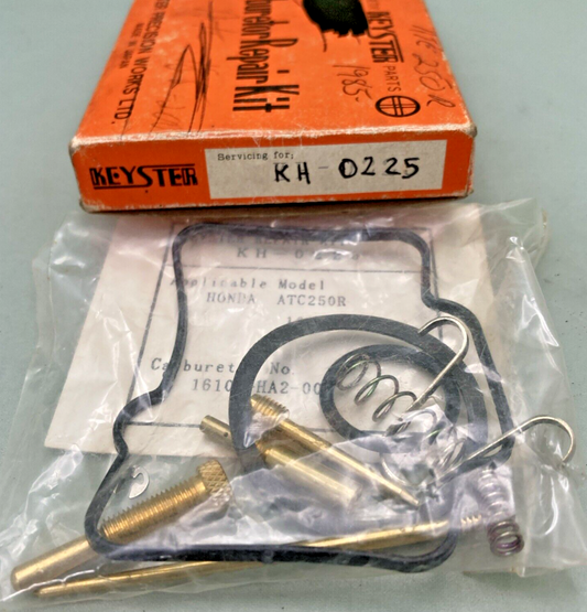 NEW GENUINE KEYSTER KH-0225 CARBURETOR REPAIR KIT FOR HONDA ATC250R