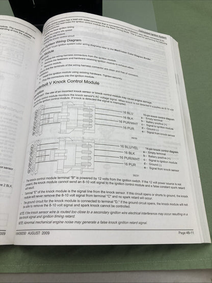 GENUINE MERCURY 90-864260200 5.0/5.7/6.2 LITER GAS ENGINES SERVICE MANUAL 31 '09