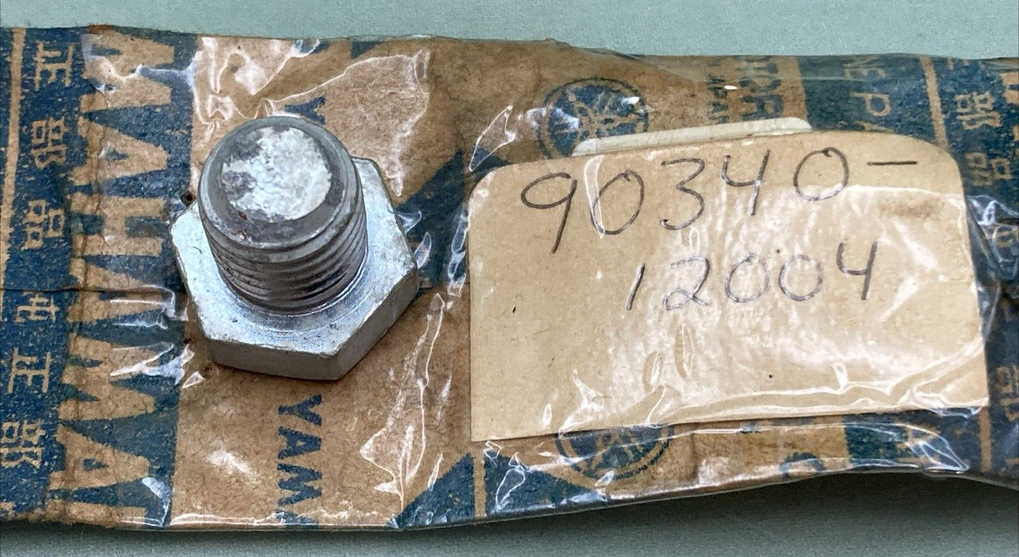 NEW GENUINE YAMAHA 90340-12004 Plug, Straight Screw 1992 RT100D