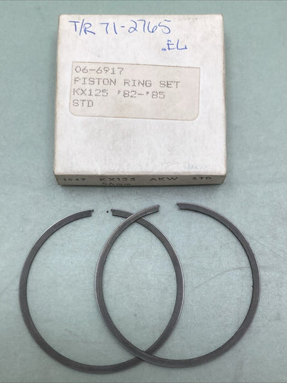NEW REPLACES KAWASAKI 06-6917 PISTON RING SET STD FITS '82-'85 KX125