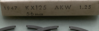 NEW REPLACES KAWASAKI 06-6922 PISTON RING SET 1.25MM O/S FITS '82-'85 KX125