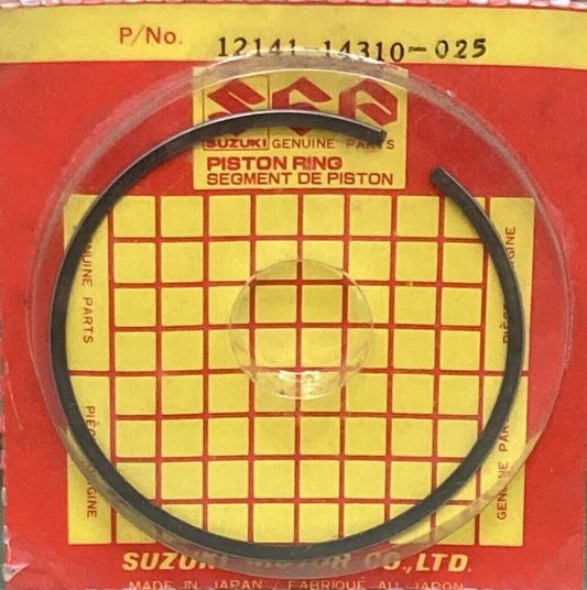 NEW GENUINE SUZUKI 12141-14310-025 PISTON RING 0.25 O/S FITS '82-'85 RM250