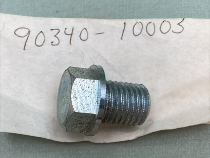NEW REPLACES YAMAHA 90340-10003 Plug,straight Scrw