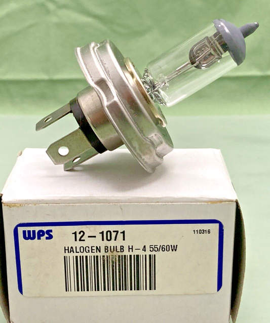 NEW GENUINE WPS 12-1071  HALOGEN BULB H-4 55/60W