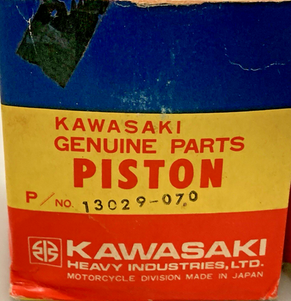 NEW GENUINE KAWASAKI 13029-070 PISTON, ENGINE L, O/s 0.50