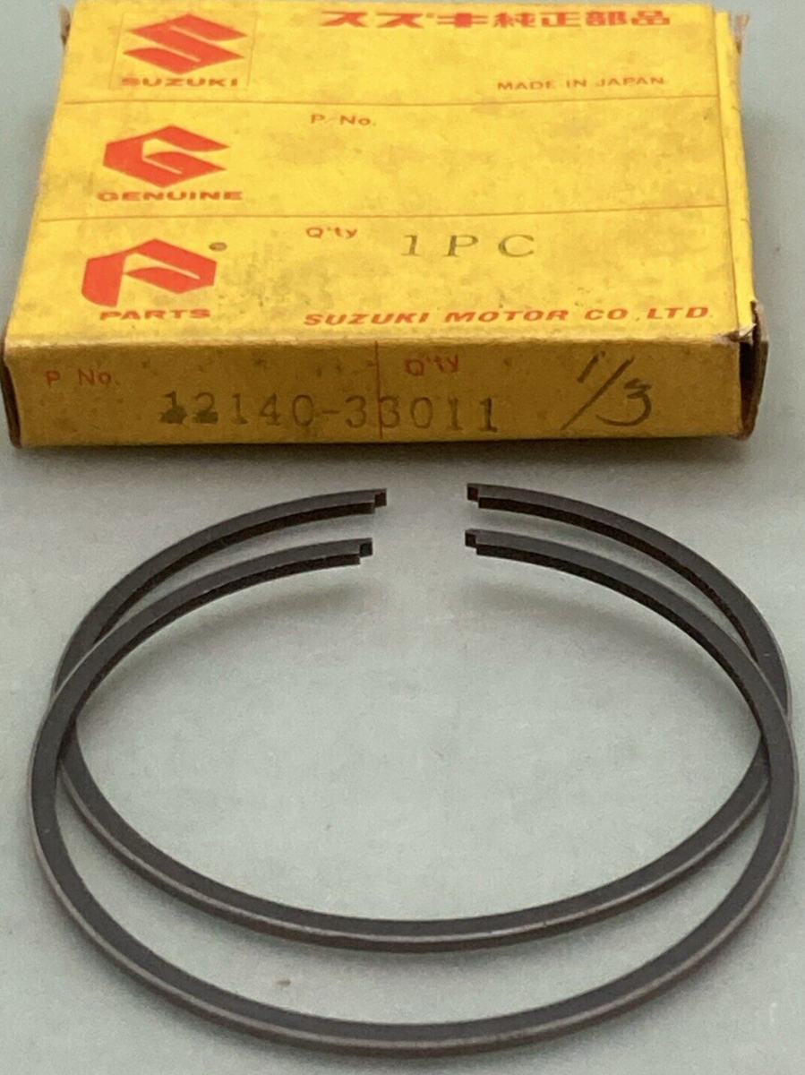 NEW GENUINE SUZUKI 12140-33011 PISTON RING SET 1.00 O/S