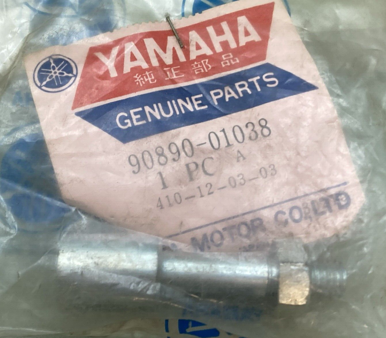 NEW GENUINE YAMAHA 90890-01038 DIAL IND BOLT