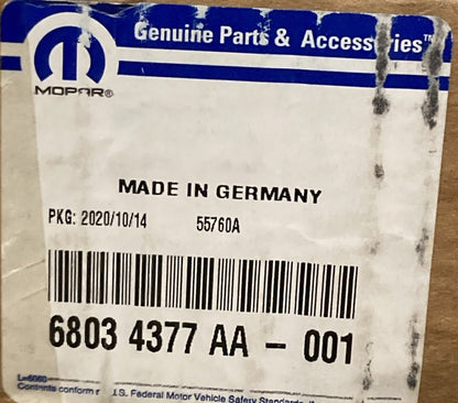 NEW GENUINE MOPAR 68034377AA Gear Kit, RING AND PINION