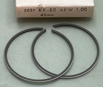 NEW ROCKY CYCLE 05-6928 PISTON W/ CLIPS & RING SET REPLACES KAWASAKI 13001-1081