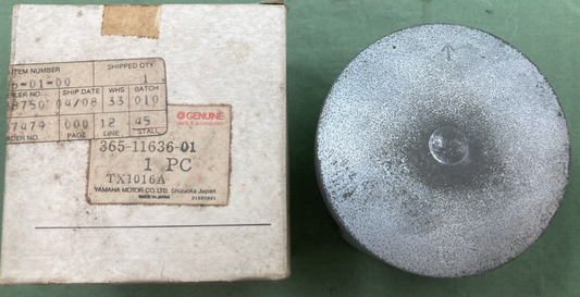 NEW GENUINE YAMAHA 365-11636-01 PISTON STD 2ND O/S