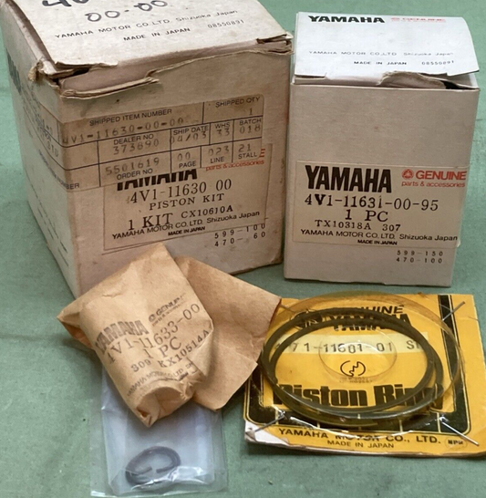 NEW GENUINE YAMAHA 4V1-11630-00 PISTON KIT STD FOR YZ80H