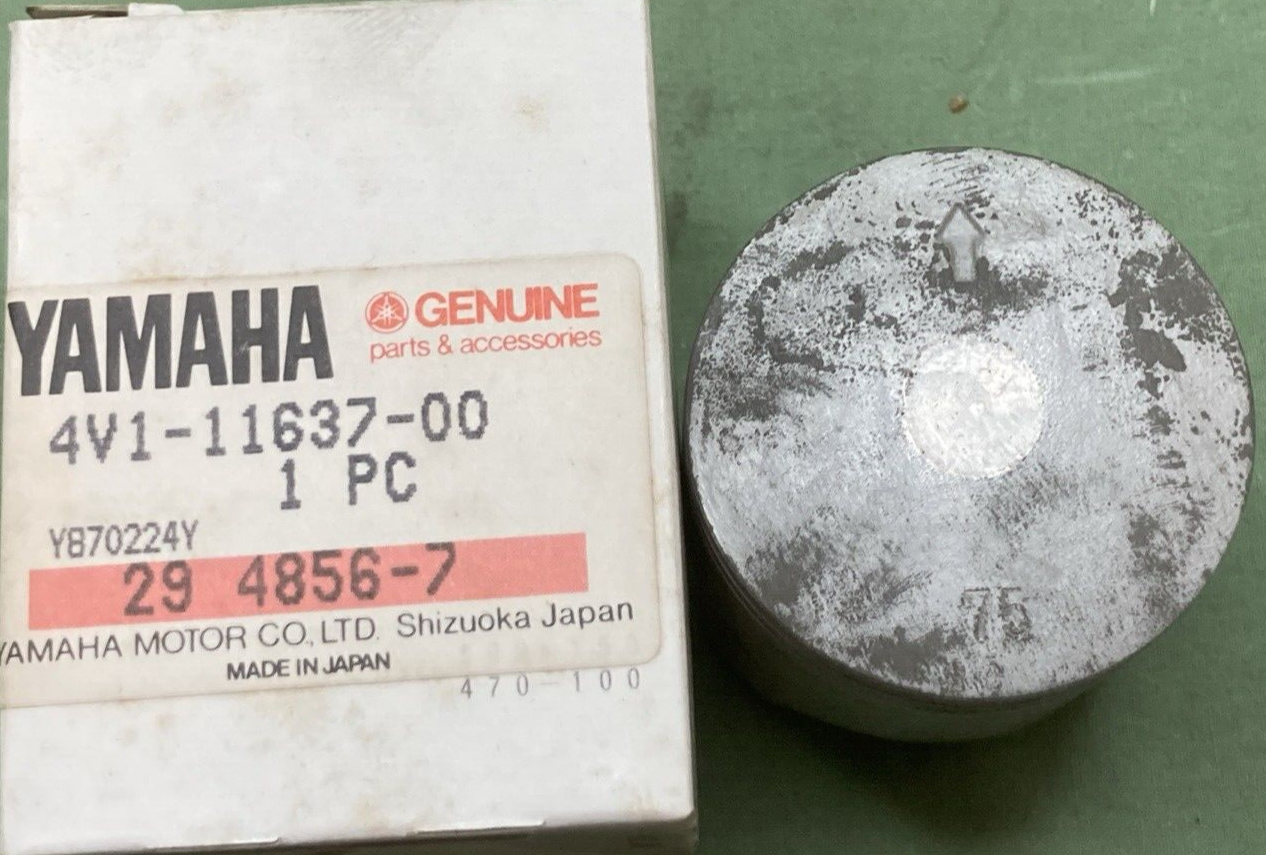 NEW GENUINE YAMAHA 4V1-11630-30 PISTON  KIT 3RD FOR YZ80H