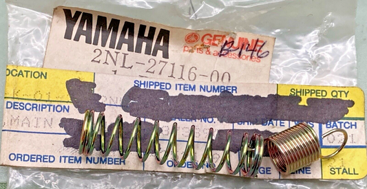 NEW GENUINE YAMAHA 2NL-27116-00 MAIN STAND SPRING