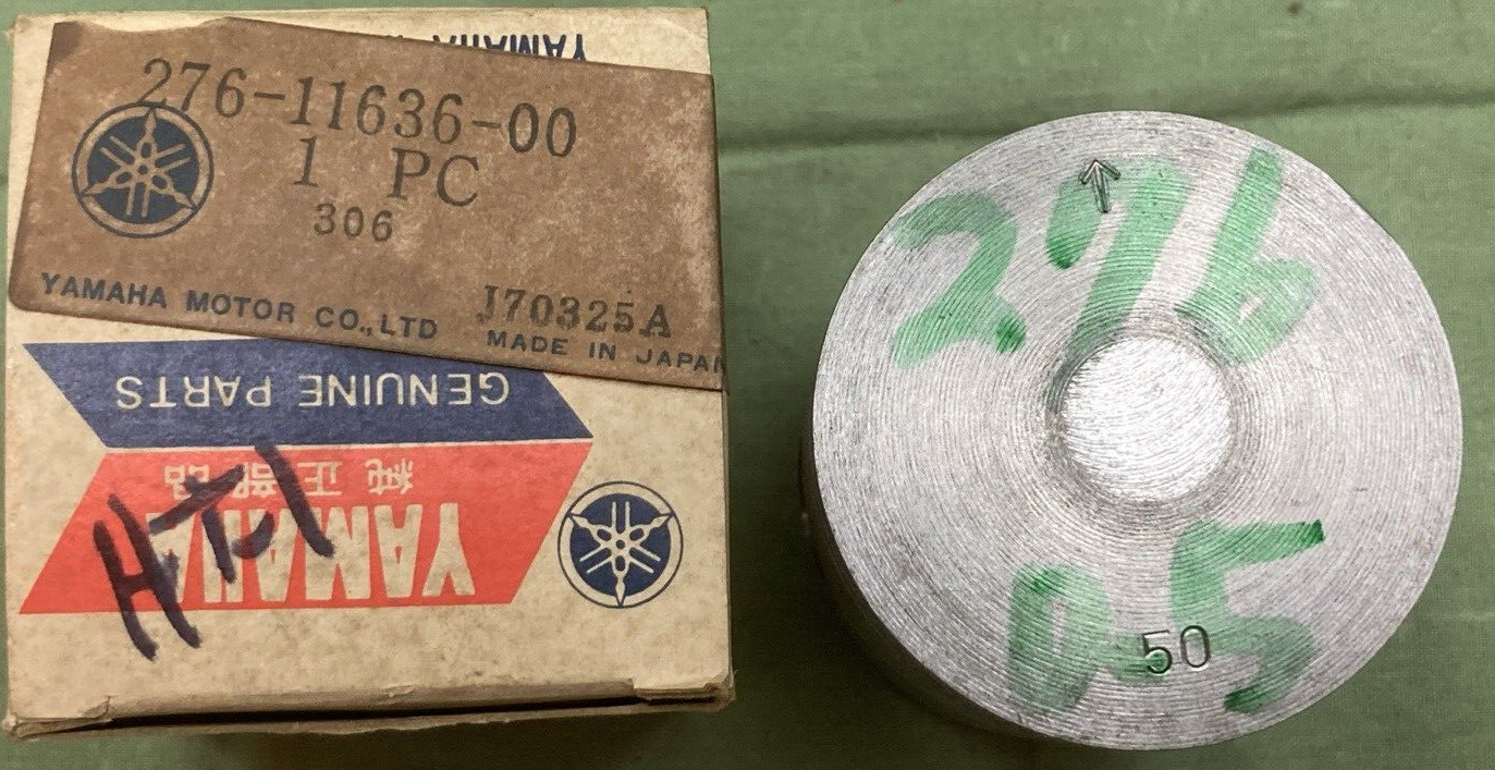 NEW GENUINE YAMAHA 276-11636-00 PISTON