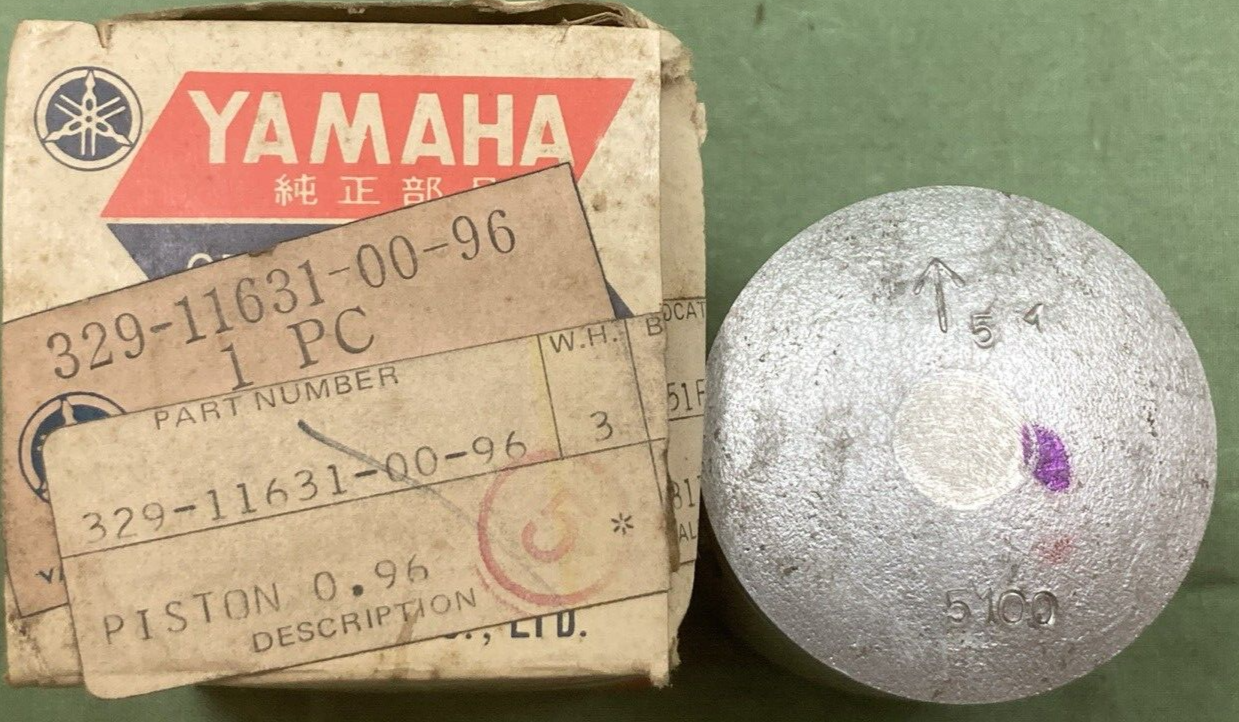 NEW GENUINE YAMAHA 329-11631-00-96 PISTON FOR TD3