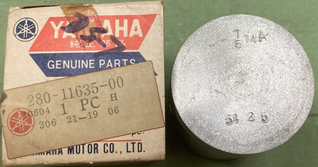 NEW GENUINE YAMAHA 280-11635-00 PISTON