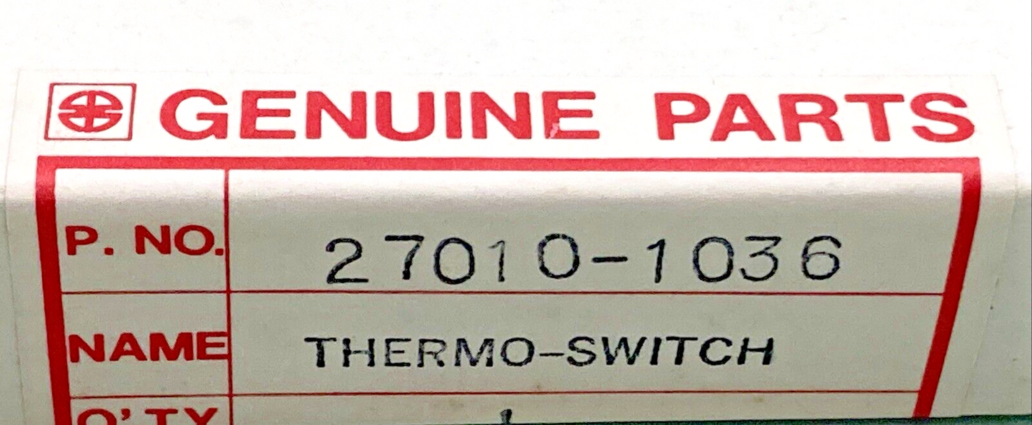 NEW GENUINE KAWASAKI 27010-1036 RADIATOR/FAN/COOLANT THERMO SWITCH