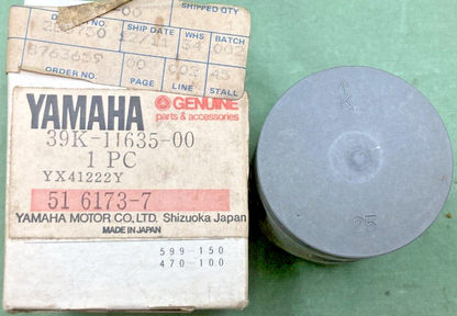 NEW GENUINE YAMAHA 39K-11635-00 PISTON 1ST 0.25 O/S