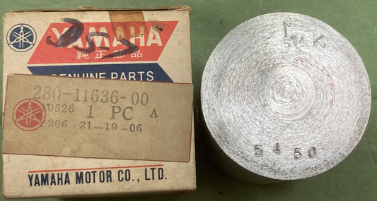 NEW GENUINE YAMAHA 280-11636-00 PISTON 2ND 0.50 O/S