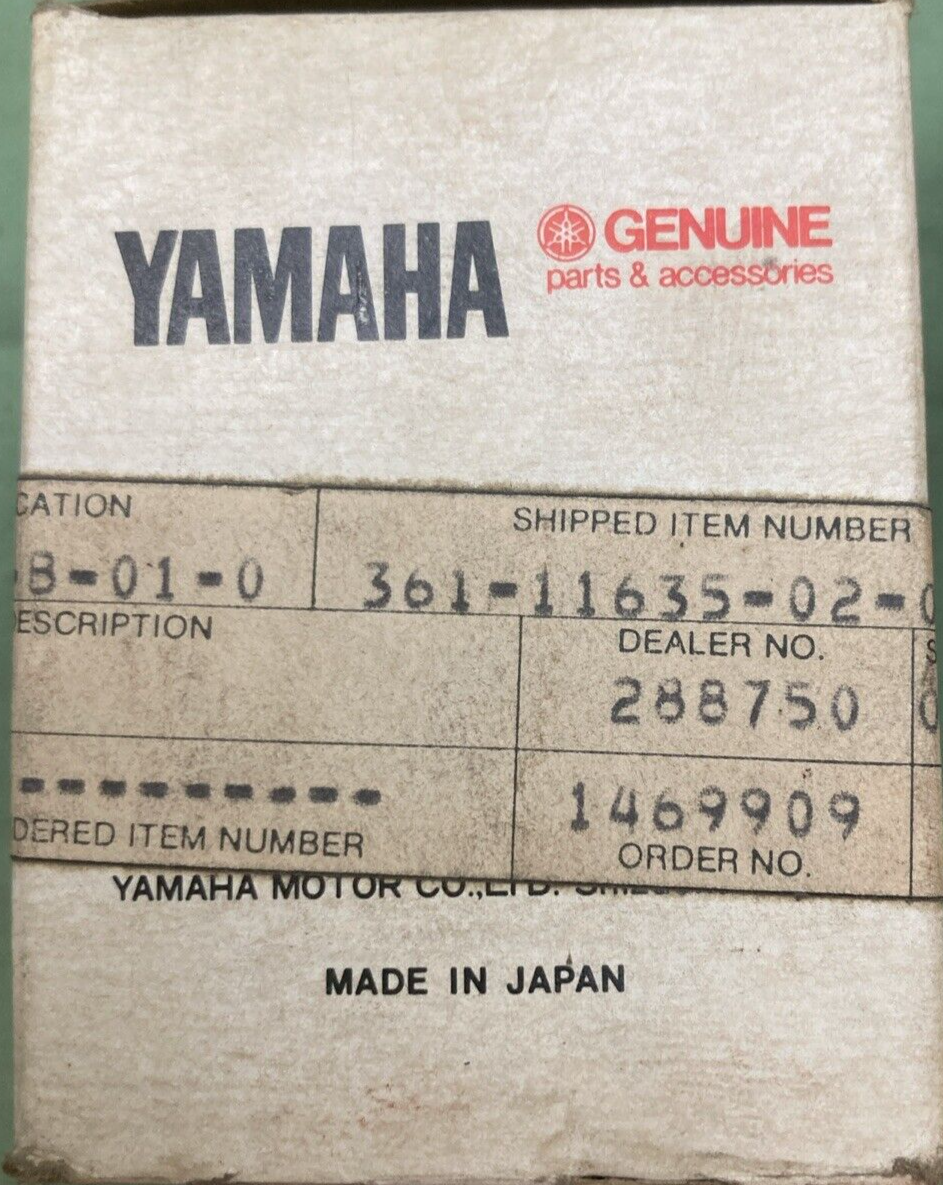 NEW GENUINE YAMAHA 361-11635-02 PISTON