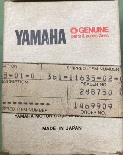 NEW GENUINE YAMAHA 361-11635-02 PISTON
