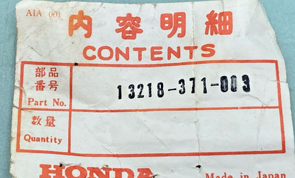 NEW GENUINE HONDA 13218-371-003 BEARING D, CONNECTING ROD (24 GREEN)