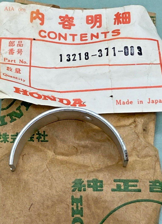NEW GENUINE HONDA 13218-371-003 BEARING D, CONNECTING ROD (24 GREEN)