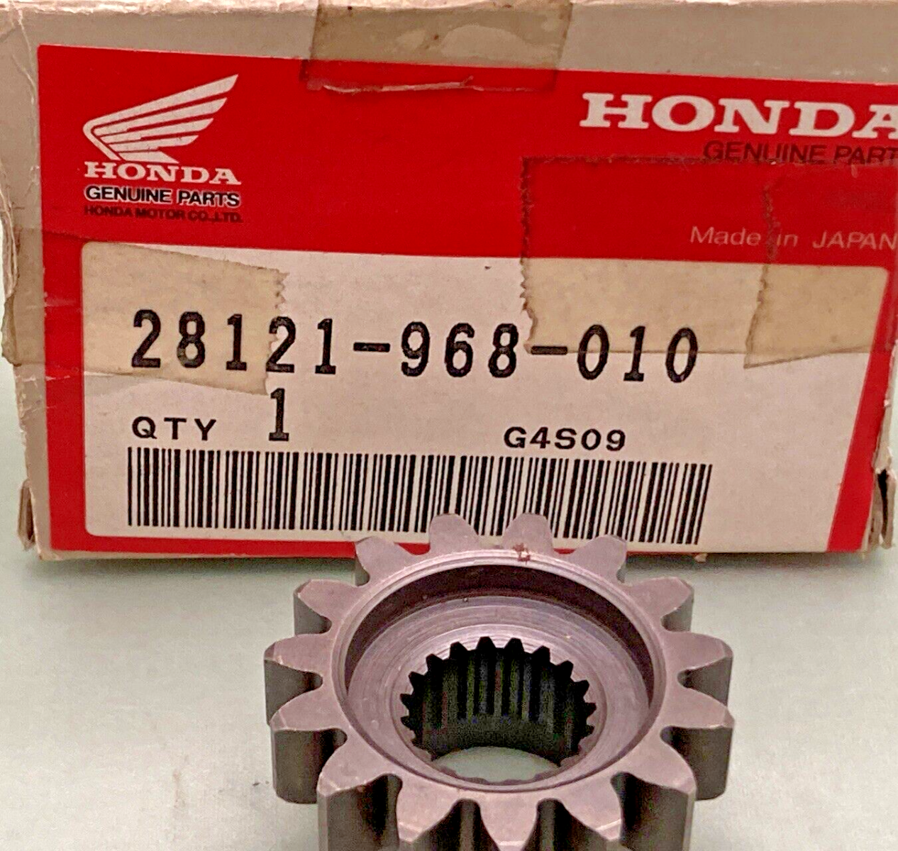NEW GENUINE HONDA 28121-968-010 STARTER IDLE GEAR A