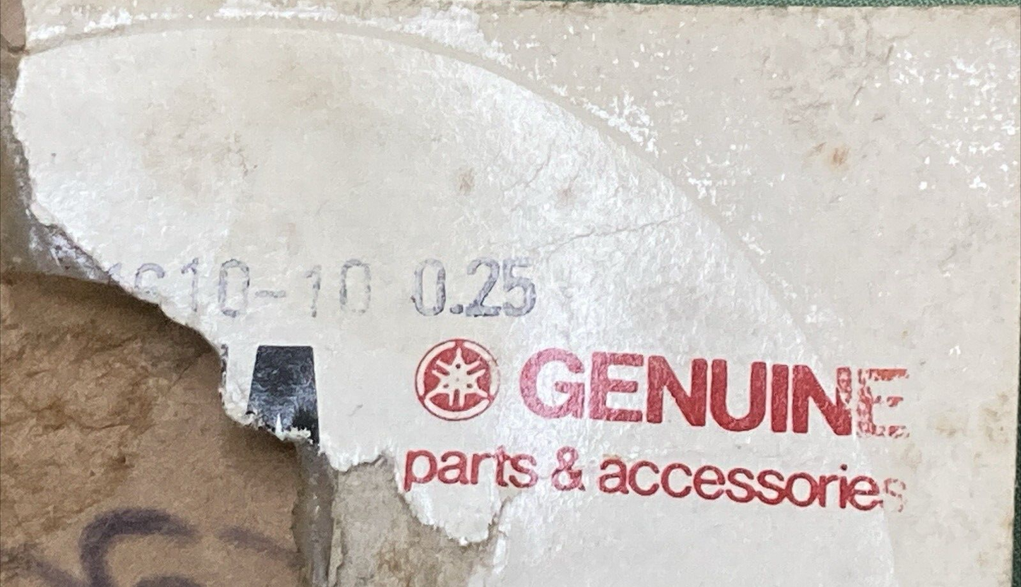 NEW GENUINE YAMAHA 4V6-11610-10 PISTON RING SET 0.25