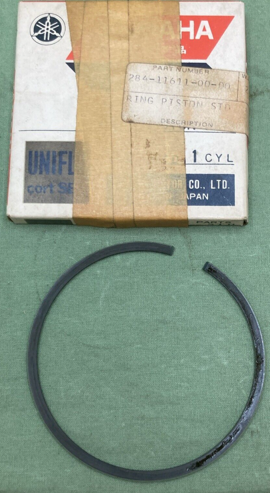 NEW GENUINE YAMAHA 284-11611-00 PISTON RING STD