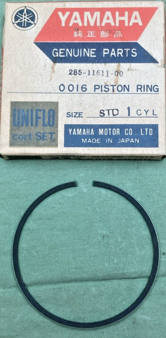 NEW GENUINE YAMAHA 285-11611-00 PISTON RING STD