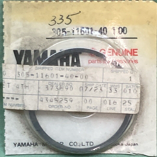 NEW GENUINE YAMAHA 305-11601-40 PISTON RING SET 4TH 1.00 O/S
