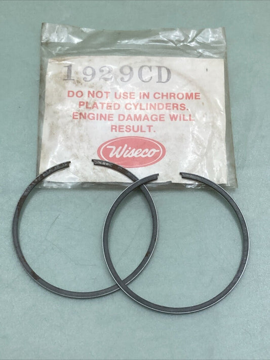 NEW WISECO 1929CD PISTON RING SET FITS YAMAHA