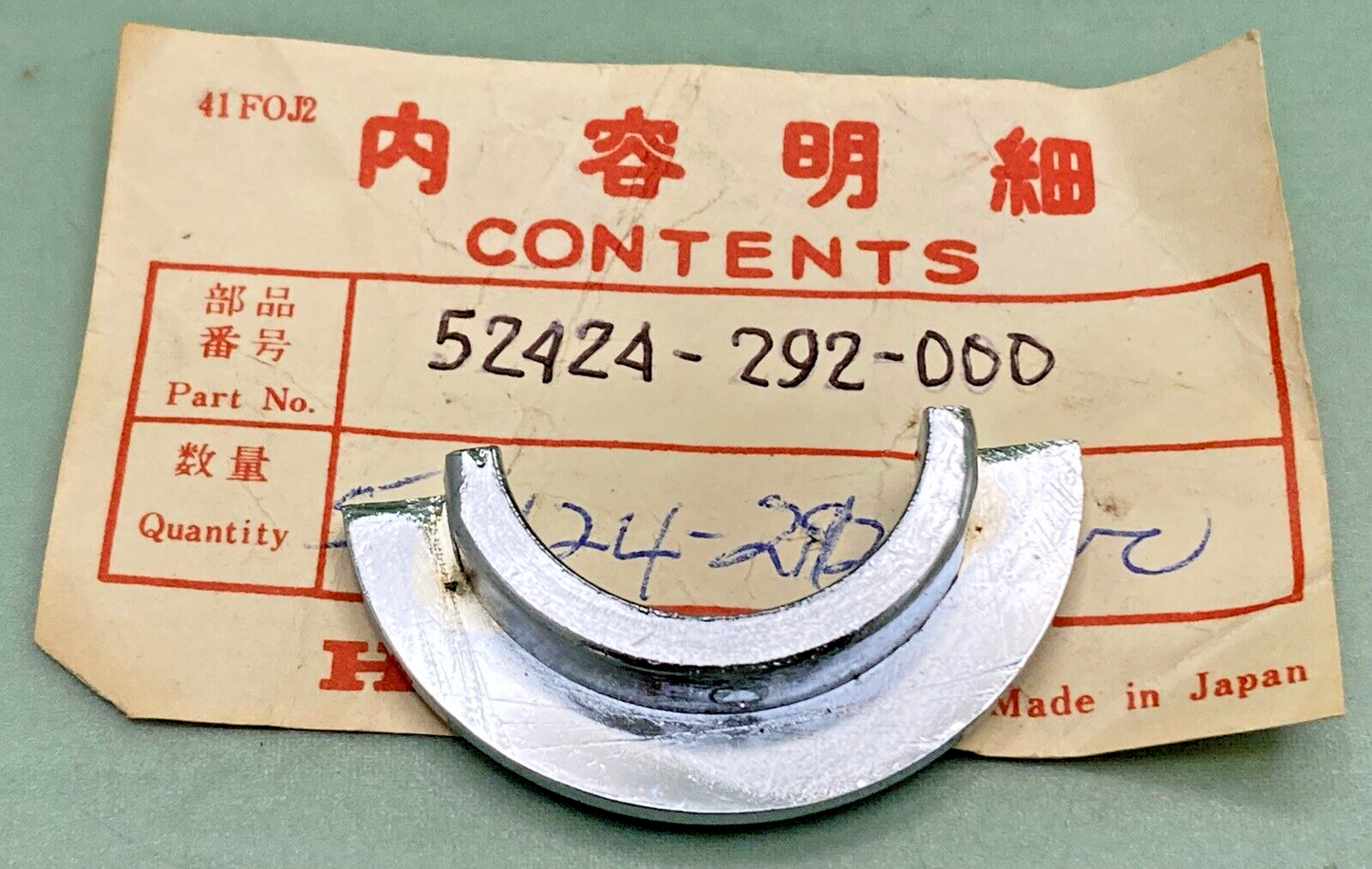 NEW GENUINE HONDA 52424-292-000 STOPPER, SPRING SEAT