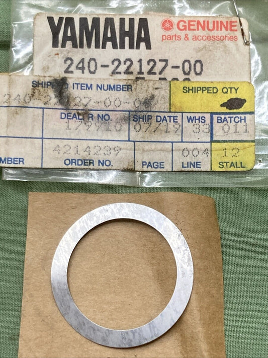 NEW GENUINE YAMAHA 240-22127-00 SHIM REAR ARM (03T)